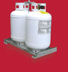 L.P. Gas Utility Tray